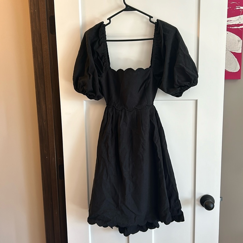 One Pretty Time little black dress